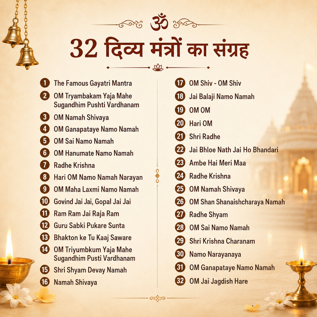 Om 32 in 1 Mantra Device