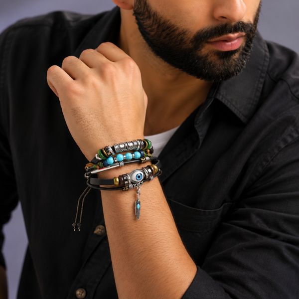 Evil Eye Multi-Layer Bracelet